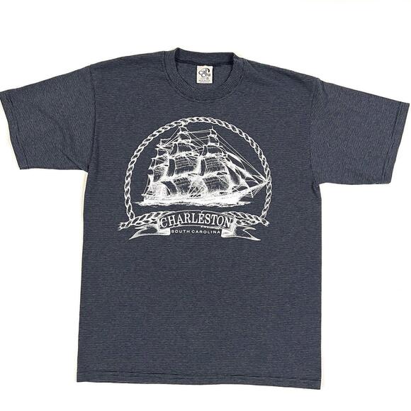 Cal Cru Other - Vintage 1990s Charleston South Carolina T Shirt Adult M Medium Cal Cru Sailing